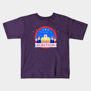 Presidential Election Design Kids T-Shirt